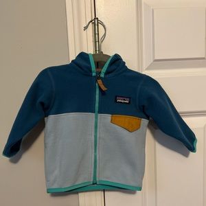 Patagonia baby micro-D Fleece Jacket (size 3-6m)